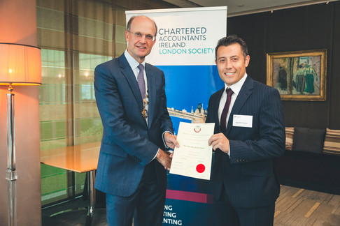 CHARTERED ACCOUNTANTS IRELAND CONFERRINGÂ CEREMONY LONDON