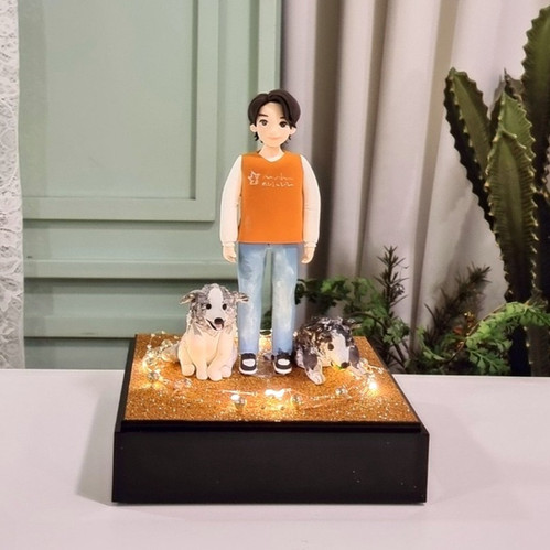 Kim Hyun Joong with Dogs | Giftorea
