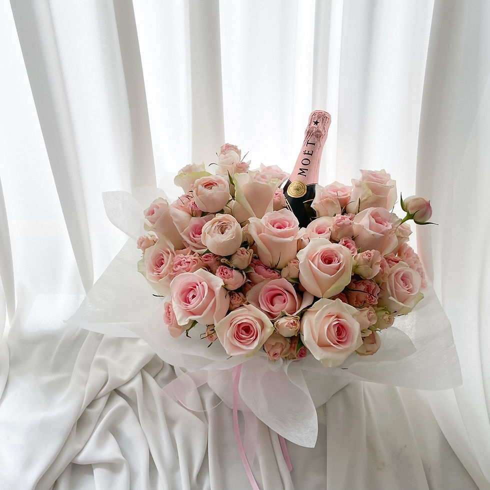 Thumbnail: 100 Roses with Rosé Champagne
