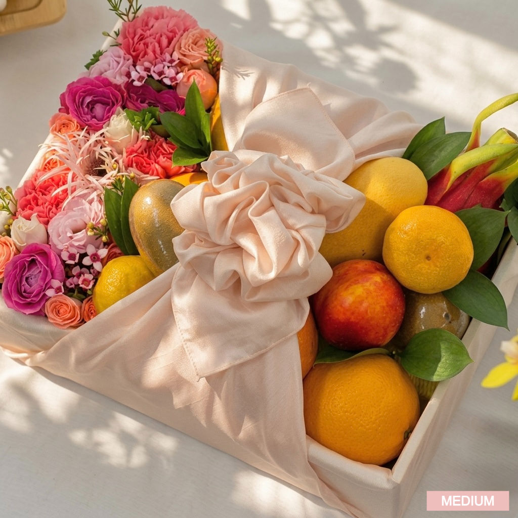 The Prestige Floral Fruit Box