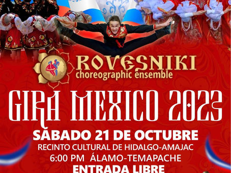 Ballet Ruso “Rovesniki” se presentará en Hidalgo Amajac.