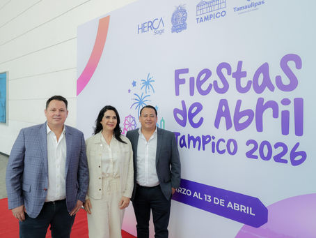 *Mónica Villarreal presenta oficialmente el programa de las "Fiestas de Abril 2026".*