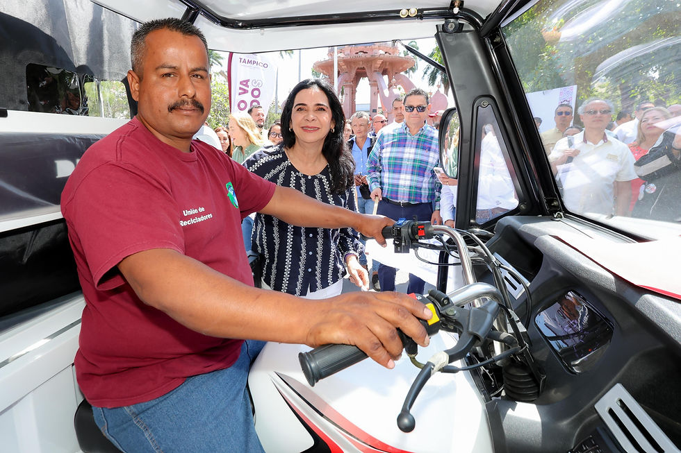 *Impulsa Mónica Villarreal bienestar animal con intercambio de equinos por motos de carga en Tampico*