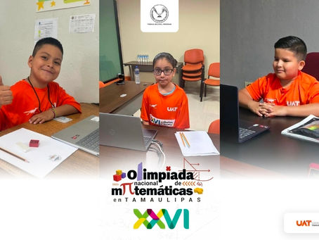 Talento tamaulipeco destaca en la Olimpiada Nacional de Matemáticas