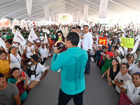 JAAROOCHOS, A GÜÜÜEEEVO; IMPRESIONANTE APOYO PARA ADÁN AUGUSTO Y SERGIO GUTIÉRREZ LUNA