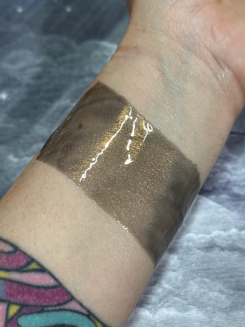 Thumbnail: Wrist swatch shows cream application; Pallid Cream - Green Tea Extract moisturizer.