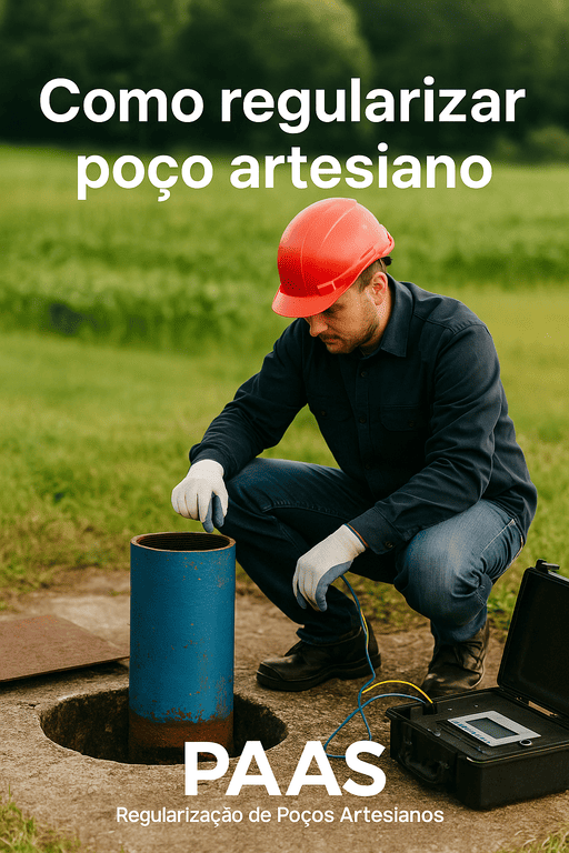 Como Regularizar Poço Artesiano