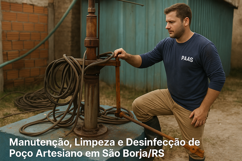 manutenção de poço artesiano em são borja rs
