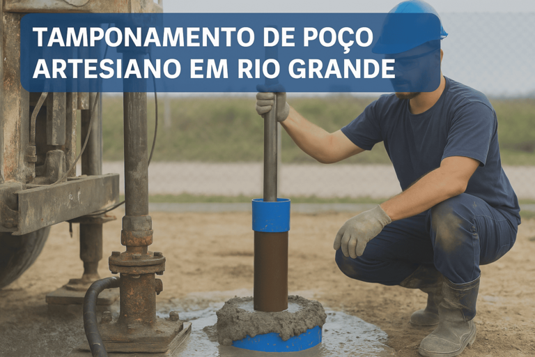 tamponamento de poço artesiano em Rio Grande RS