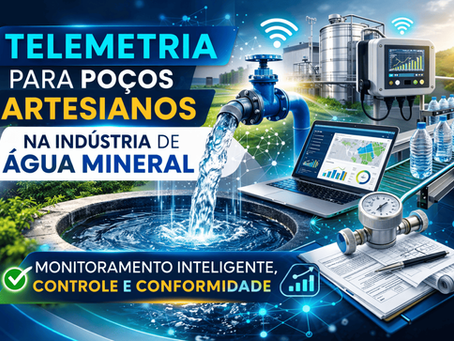 Como a Telemetria para Poços Artesianos Revoluciona a Indústria de Água Mineral
