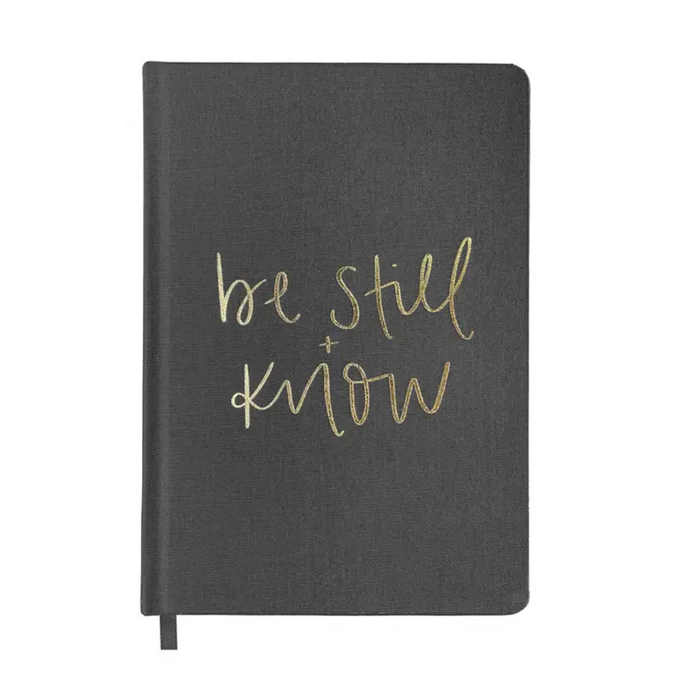 Thumbnail: Be Still and Know Fabric Journal