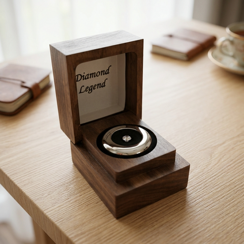 Memorial diamond personalizado criado com amor e tecnologia avançada.