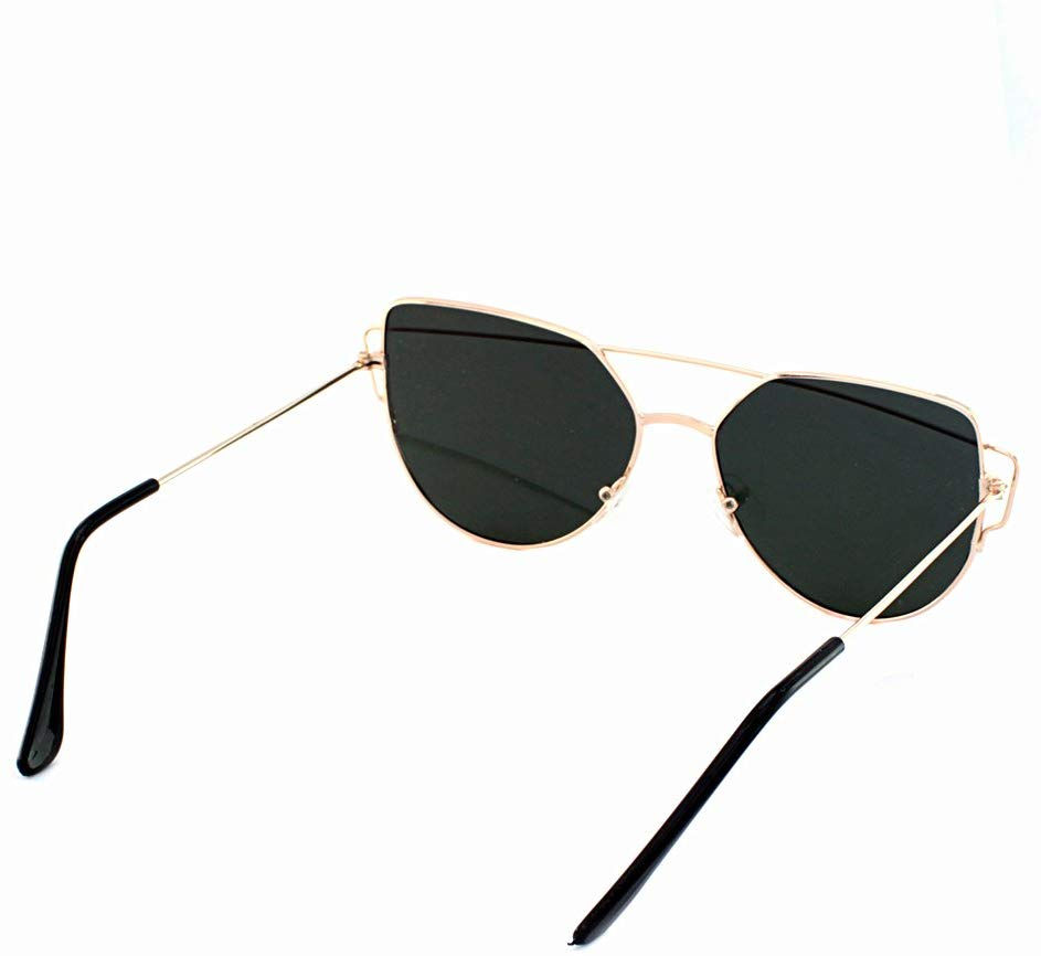 Miniatura: BLACK MAMUT Lentes de Sol Aviador Moderno Micas Tornasol Armazón Metalico

