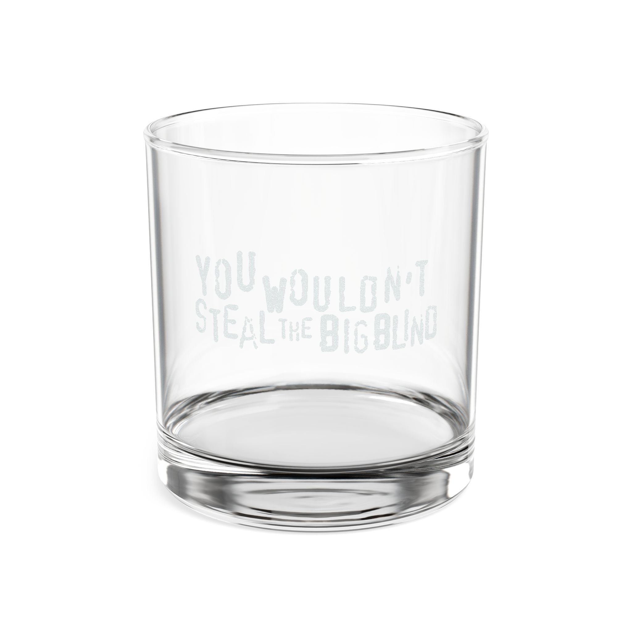 Whiskey Glass Engraved Rocks Glass | 10.5oz Engraving