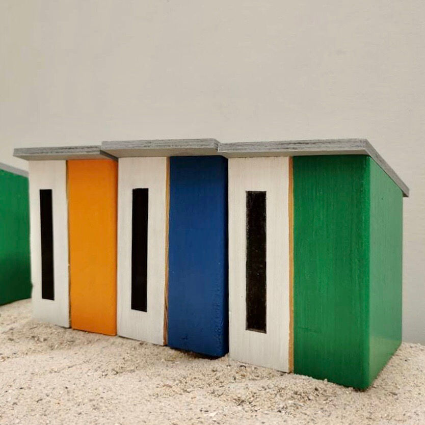 Miniature : Cabane de plage en bois recyclé - Le Touquet