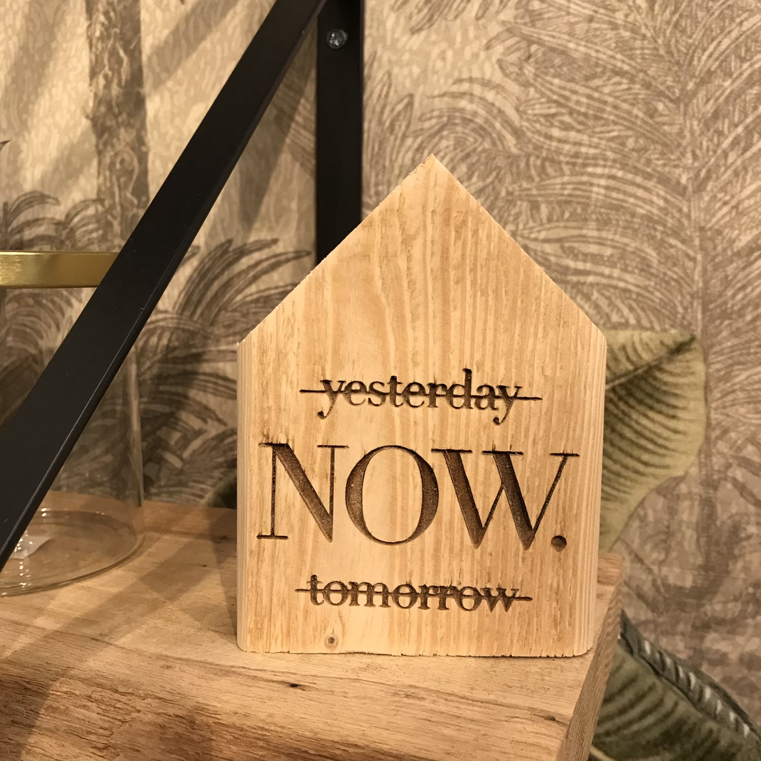 Maison deco bois  - tomorrow now yesterday