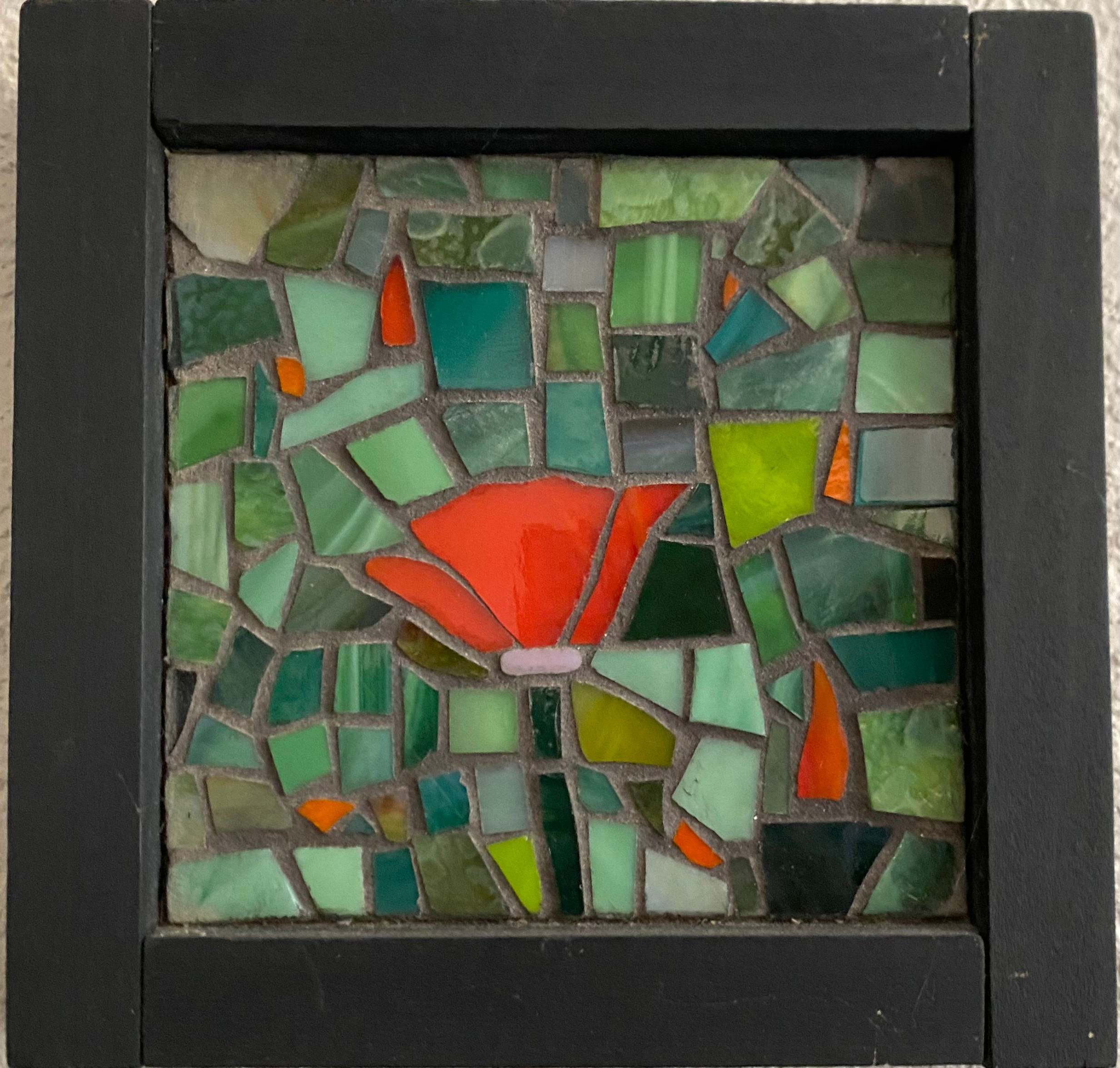 Red Poppy Mosaic