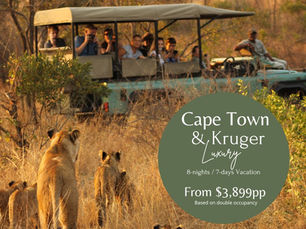 Cape Town & Kruger Luxury