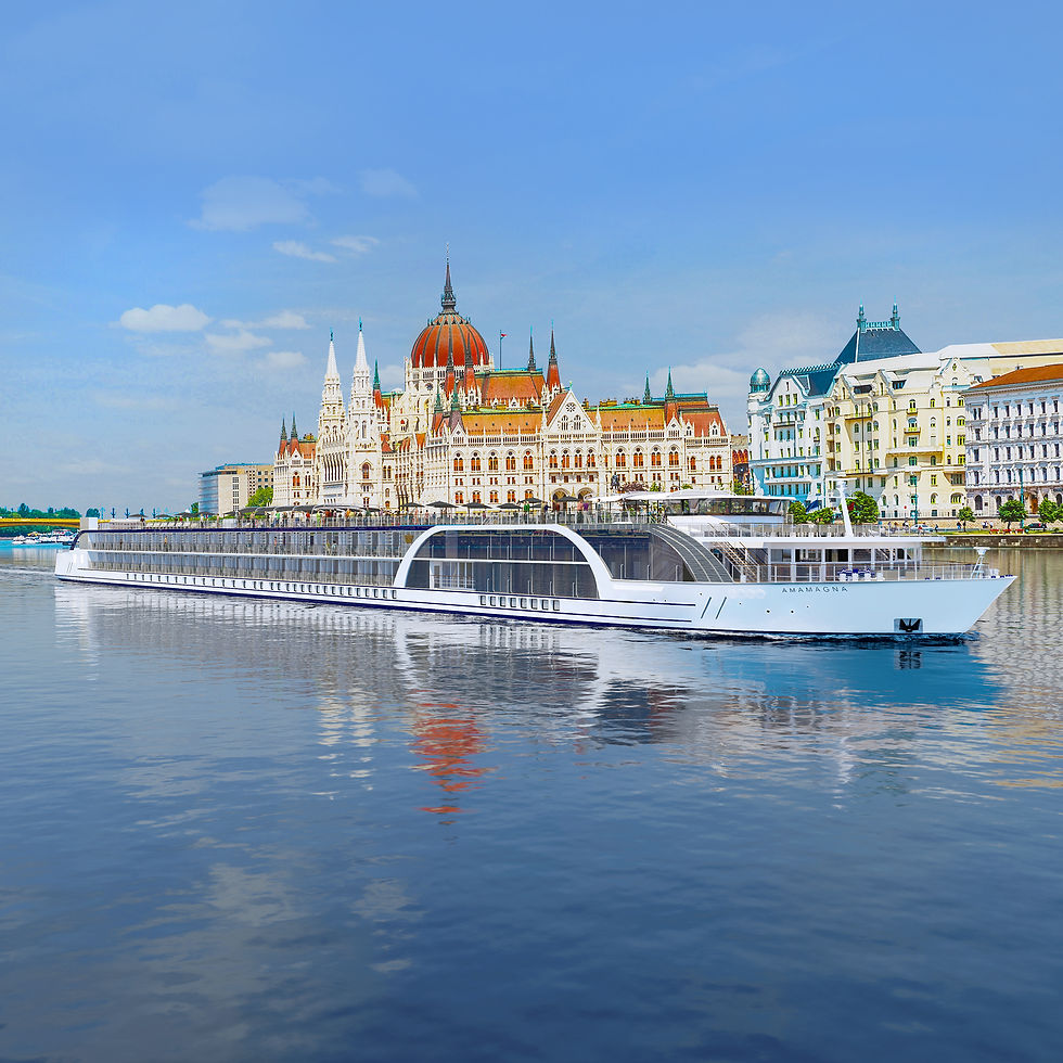 The water on the river is so smooth. If you suffer from that dreaded motion sickness but love cruising, then river cruising is a great alternative for you. There are no rough sea days either!