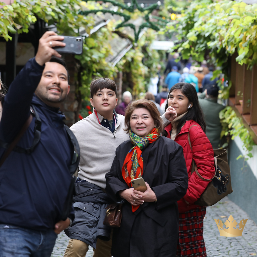 These cruises are great for families, especially if you have children in their early teens and up, because AmaWaterways often offers up to five different activities in each port. You can choose your own excursions and reunite at meals to share your experiences. The holiday spirit is brought to life onboard and ashore, and the stress that sometimes comes with planning multigenerational gatherings melts away.