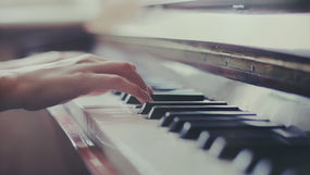 Remove noise from video-recorded piano recitals
