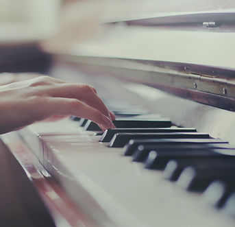 Hand On Piano