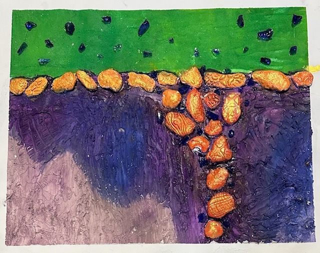 abstract art by oviya, falakarts