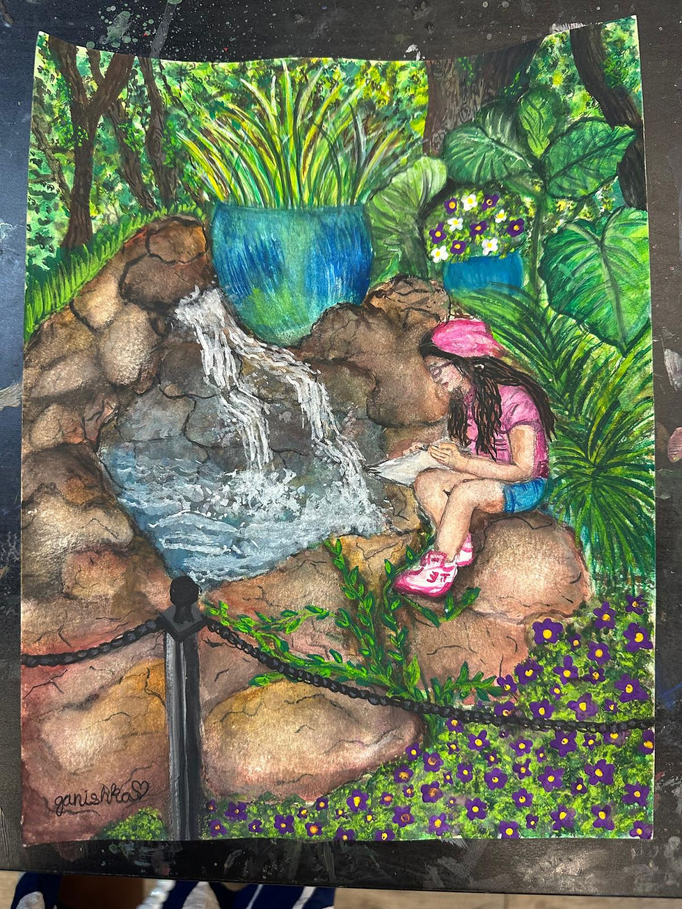 From Outdoor Sketches to Award-Winning Artwork: Why Nature Inspires Young Artists