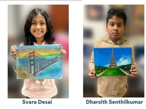 December Artworks Showcase:🎨 Glimpses of ‘Travel’ theme & January Theme - "🎨✨ Environmental Shoebox Art Exploration! ✨🎨"