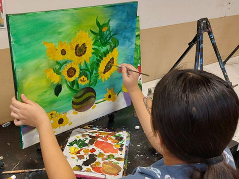 A Summer of Creativity, Confidence & Growth at the best kids art classes in Coppell Dallas TX - Falak Art Studio