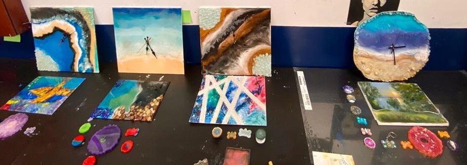 Thumbnail: Resin Art Camp Age 9-18 June 22-25
