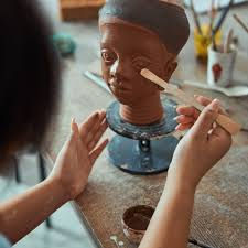 Thumbnail: 3D Sculpture Studio – Clay, Paper-Mache, Foam & more ... Age 10-18 July 20-23