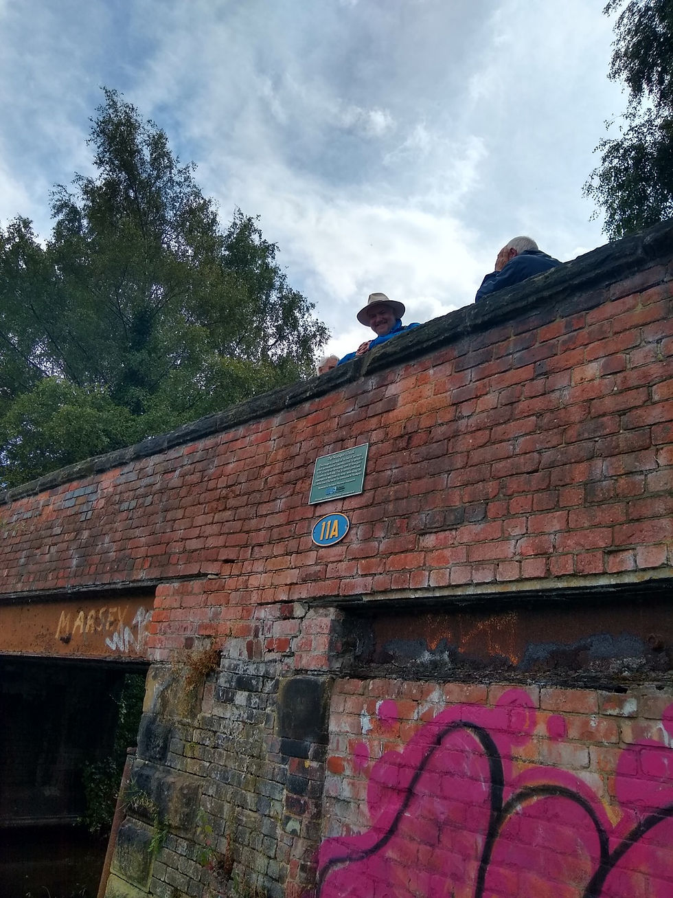 Bridge at the junction of the Stockport Branch Canal and the Ashton Canal