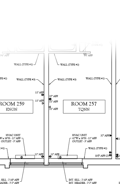 Hotel As-Built Survey - Measured Drawing for Hospitality