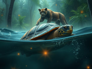 Tortue et Puma