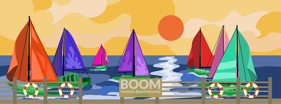 Port of Marina Boom