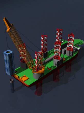 Big Bubble Curtain Weyres Offshore BeKa Shell