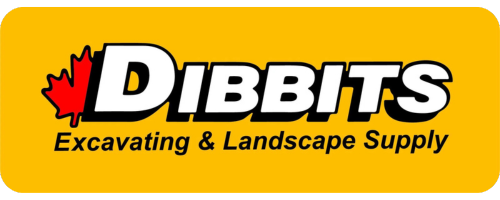 Dibbit's Landscaping Supply logo – trusted local supplier partnered with Stone Edge Landscaping