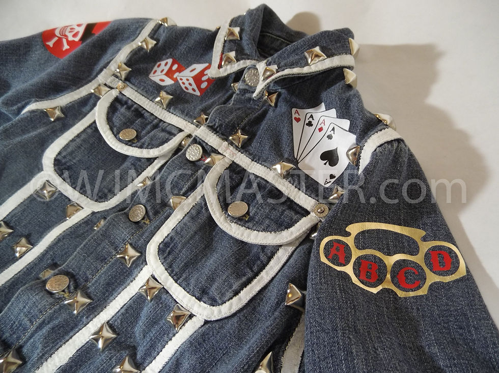 Thumbnail: Kids Denim RockStar Jacket