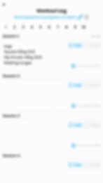 EZbook has the world's easiest, most flexible workout logger