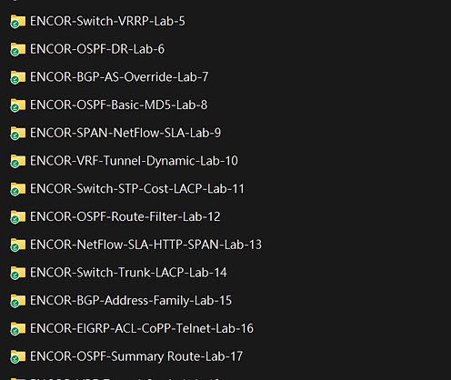 Lab-Exam-Items for CCPN-ENCOR
