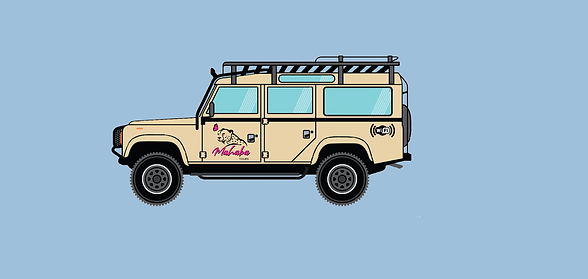 Mahaba jeep - tan with logo - blue back.png