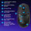 Thumbnail: Logitech G309 LIGHTSPEED Wireless Gaming Mouse Black
