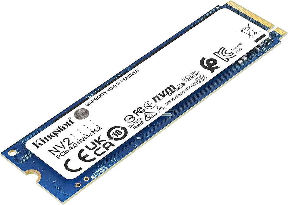 Thumbnail: Kingston 2TB NV2 M.2 2280 PCIe 4.0 NVMe SSD