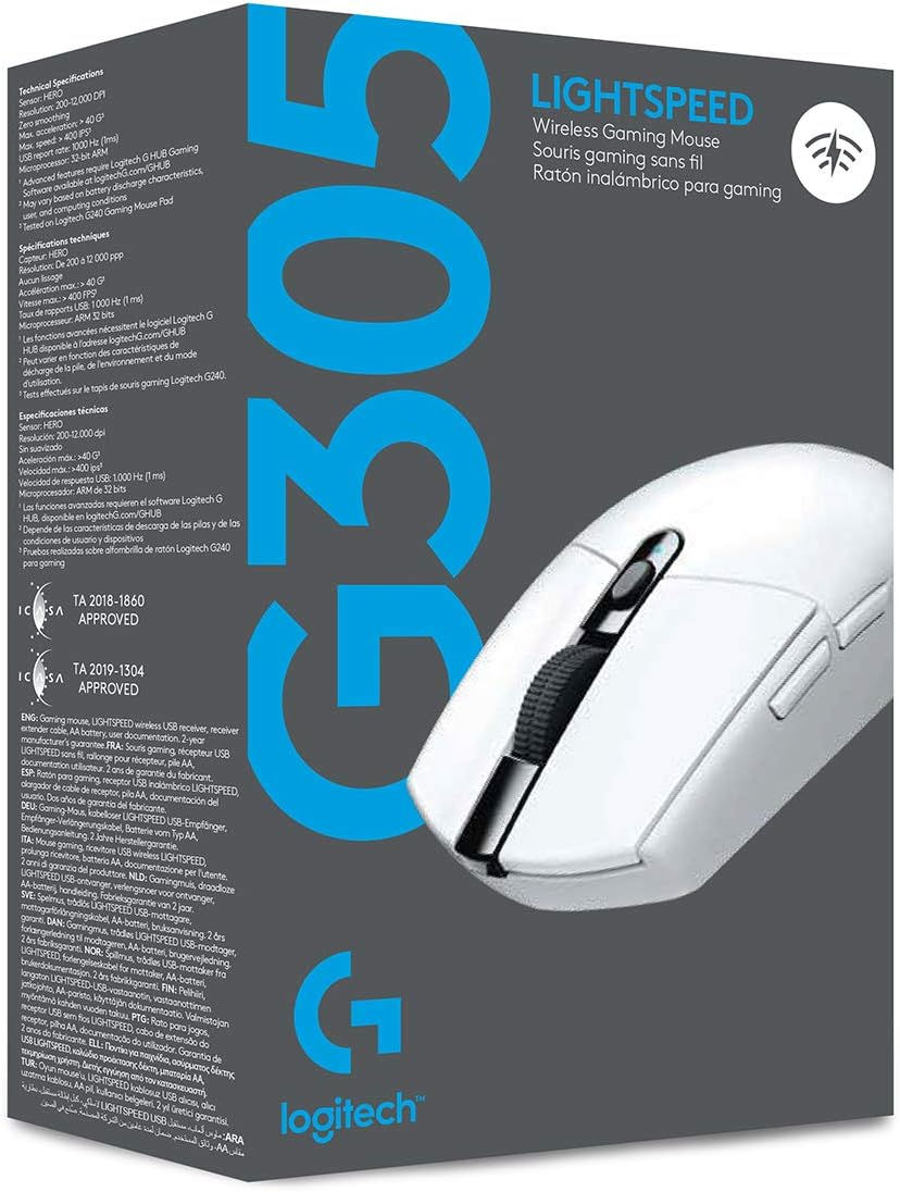 Thumbnail: Logitech G305 Lightspeed Gaming Mouse White