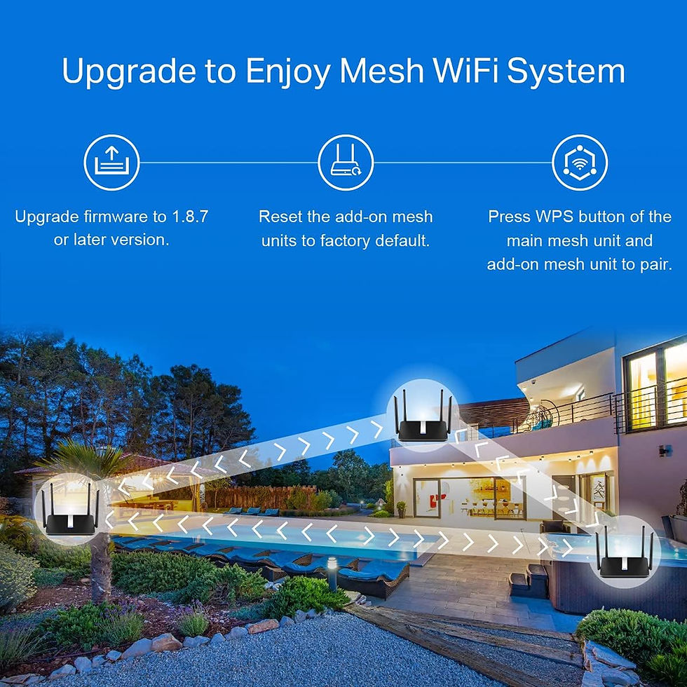 Thumbnail: Cudy AC2100 Gigabit Mesh Router | WiFi 6