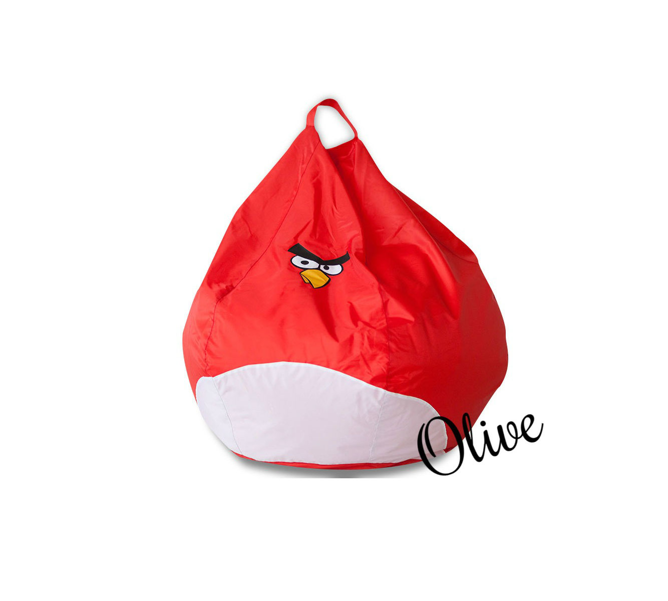 Детский пуфик мешок Злая птичка