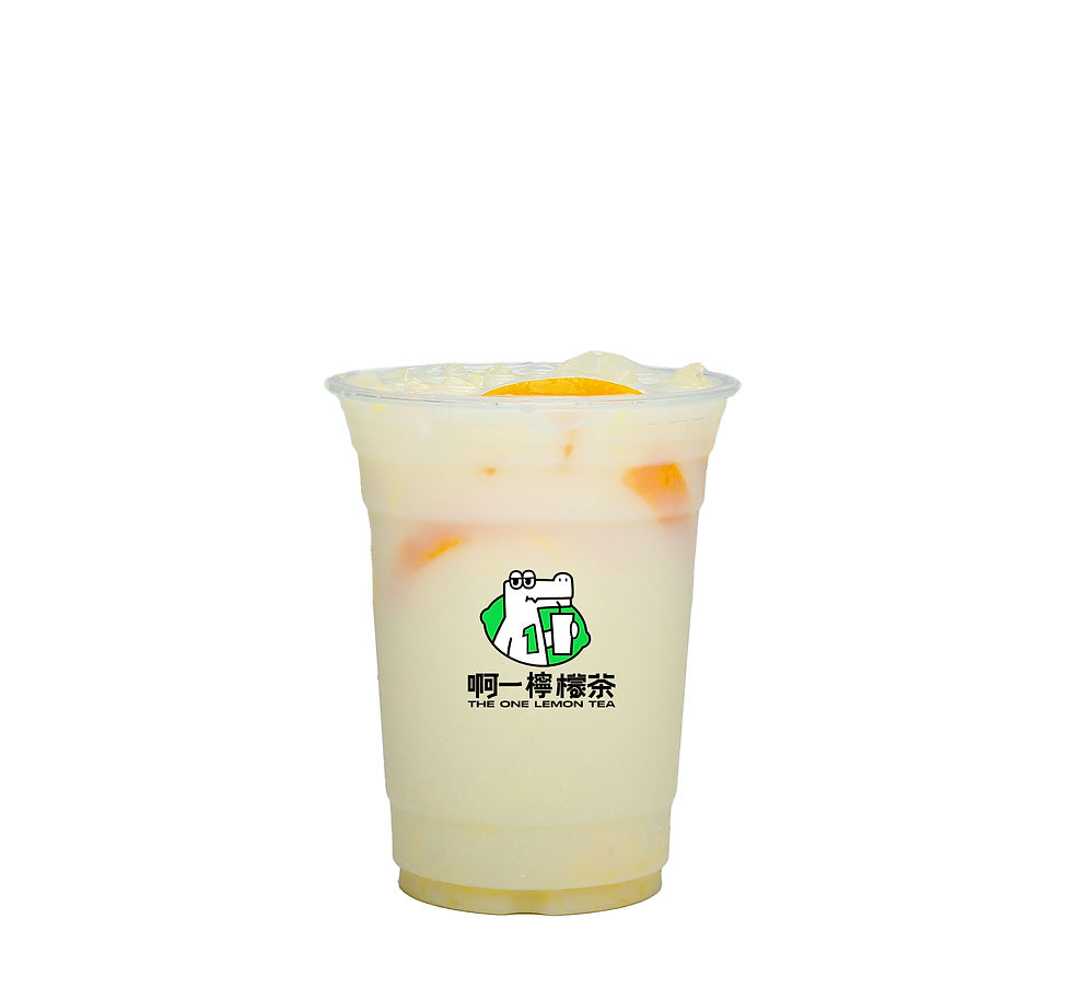 鮮橙輕乳茶 image
