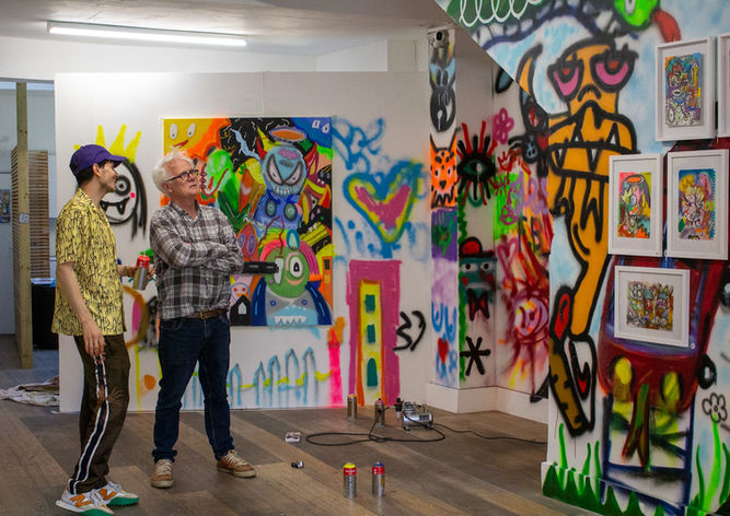 Late Night Lando London Solo Show | Orlando Marosini, curated by  Jack Trodd