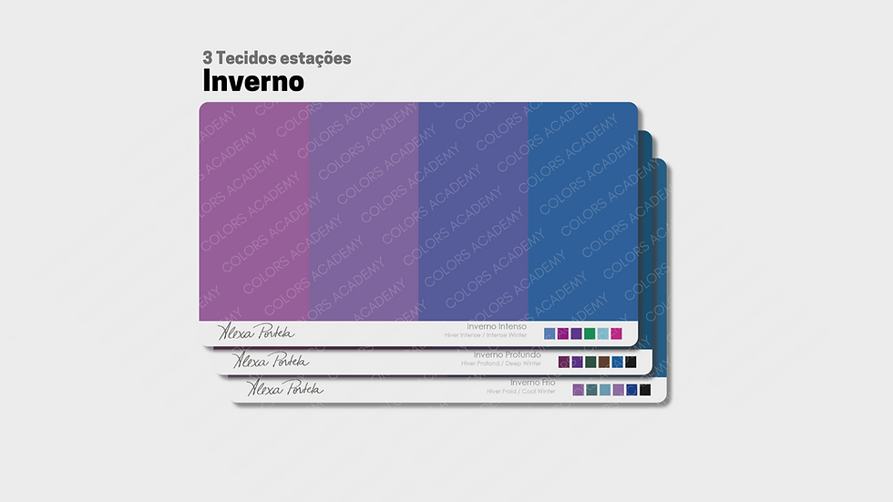 Miniatura: Tecidos Análise Coloração Pessoal Colors Academy